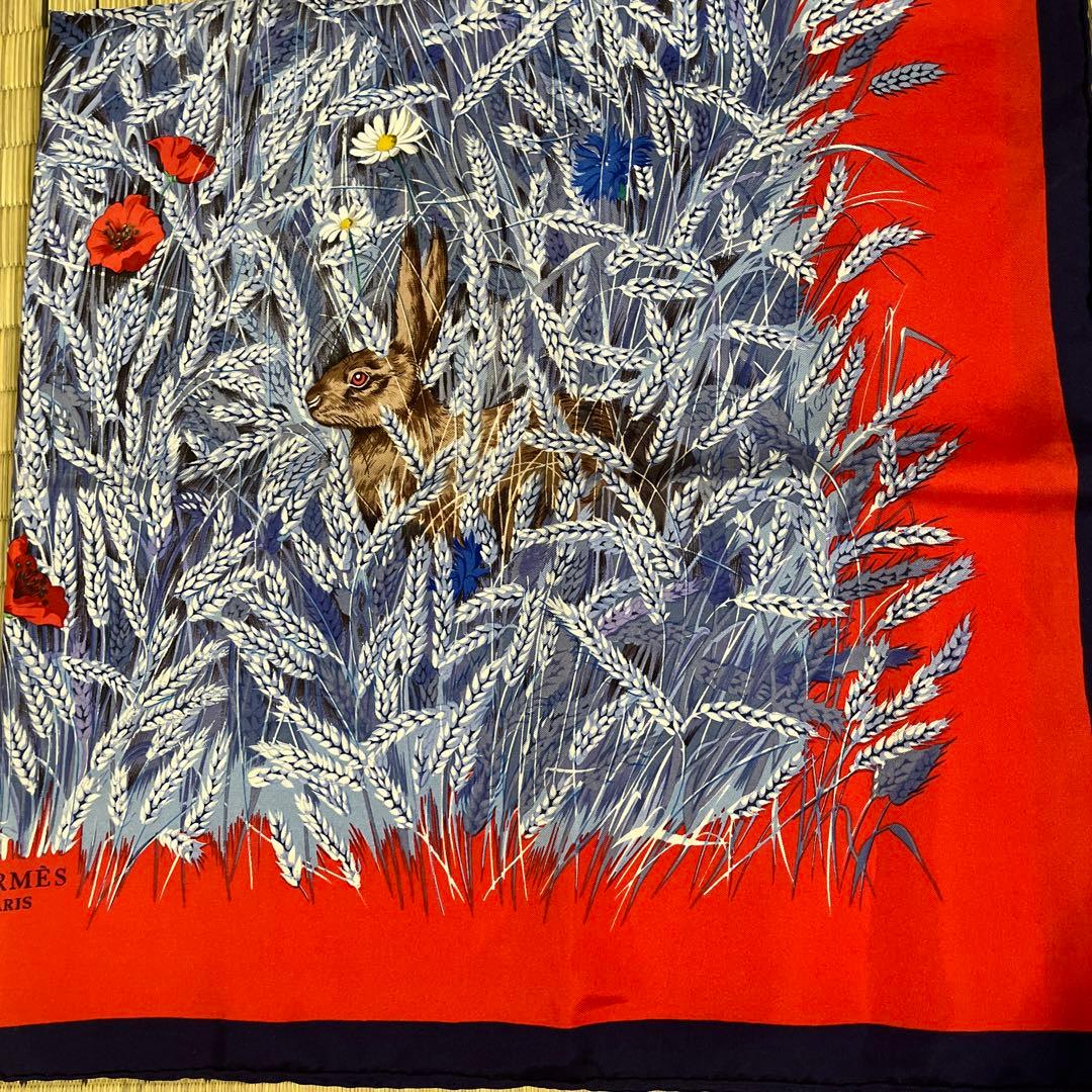 【セール中】エルメス　HERMES スカーフ　カレ90大判シルク100% ＊