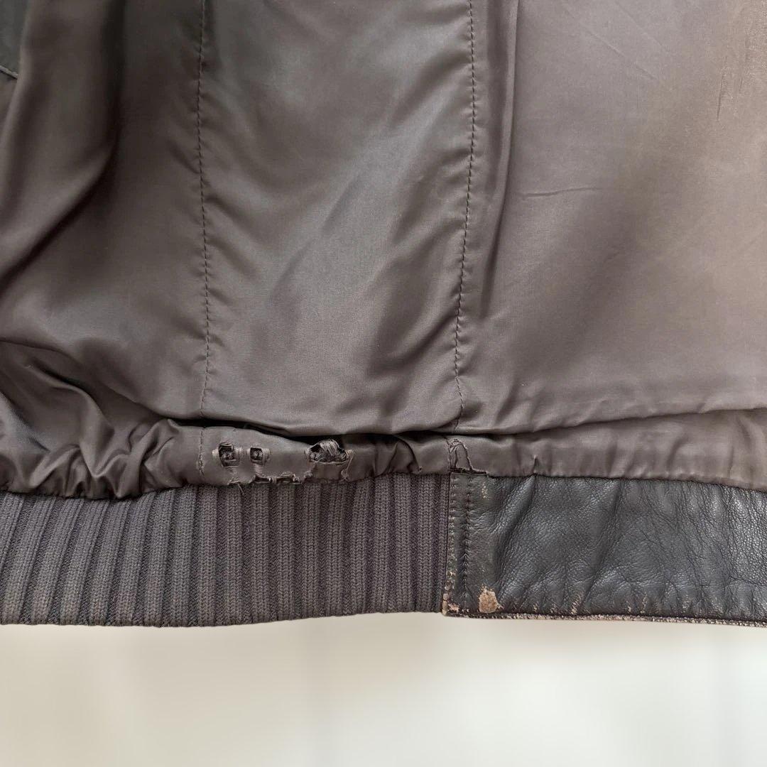 Zegna ヴィンテージレザージャケット