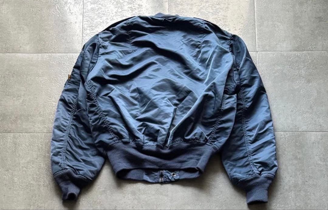 90s USA製　ALPHA MA-1 L-2A フライトジャケットヴィンテージ