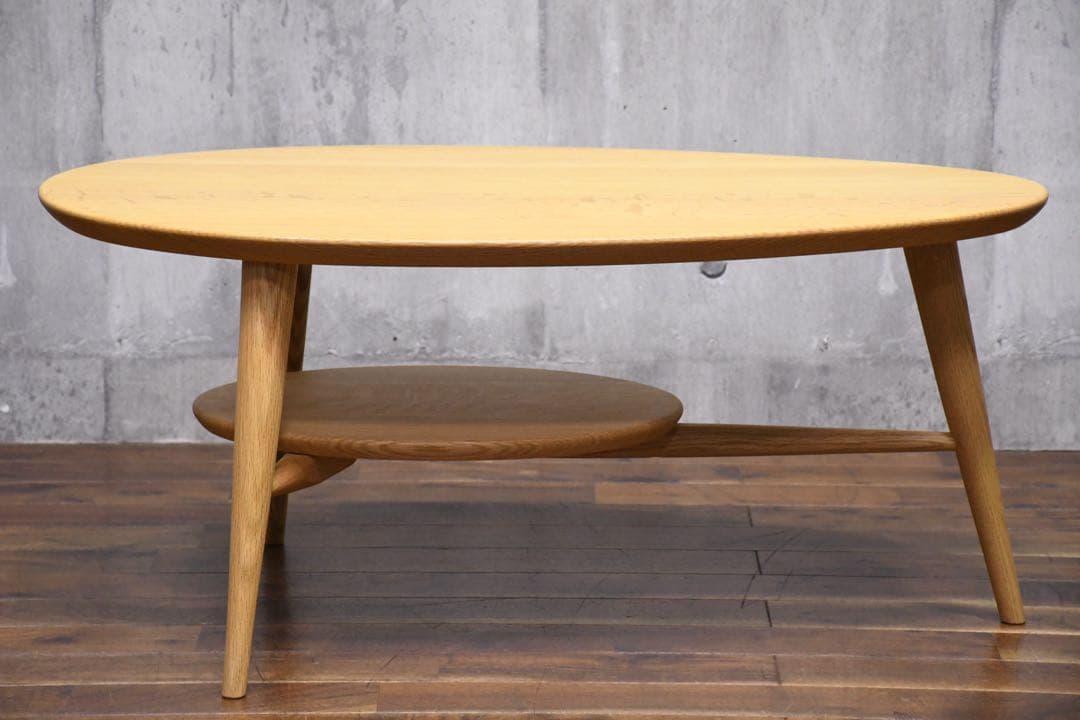 EIC28 展示品 柏木工 ケイ ウィンザー リビングテーブル オーク無垢材