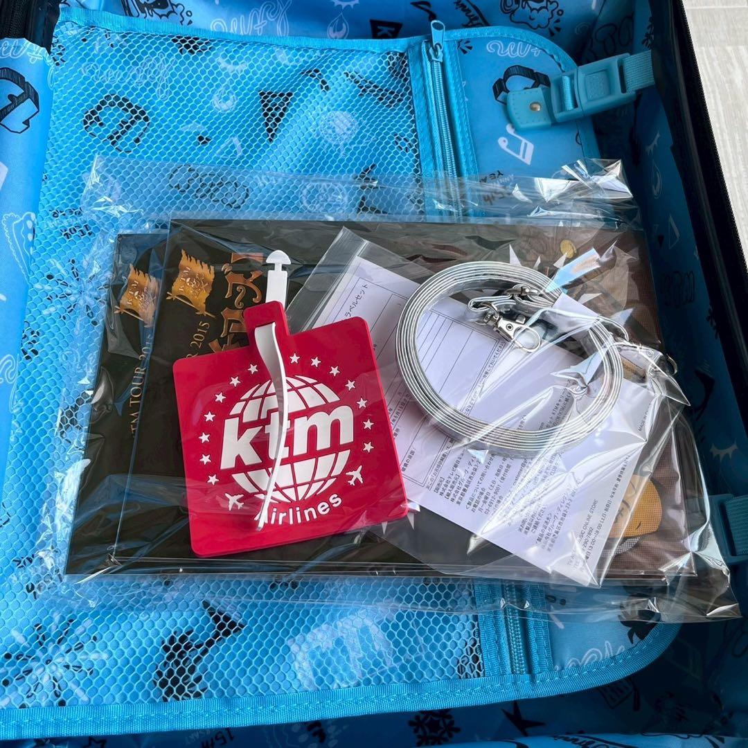 15th記念限定/ KTM ケツメイシ ファンクラブ限定 4輪キャリーケース