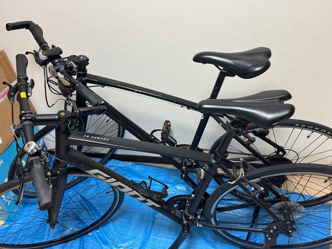 Giant クロスバイク ブラック 2シート大阪限定