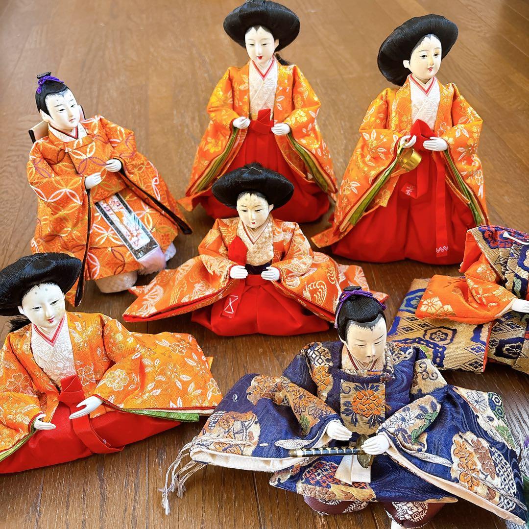 【着払い】七段飾り 雛人形 フルセット