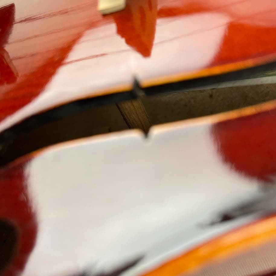 極艶虎杢●鈴木バイオリン● ブルーラベル No.18 4/4 1961年製 希少