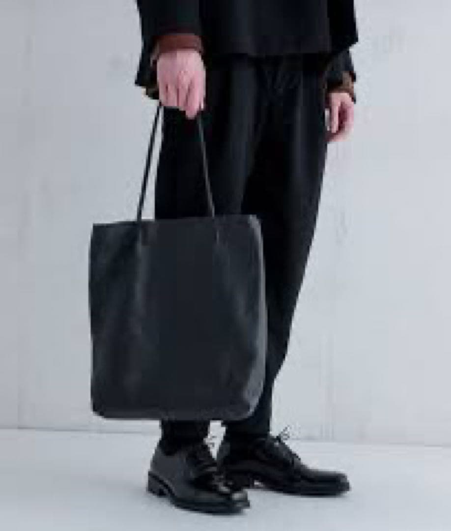 【SLOW×Lui's/スロウ×ルイス】 2WAYレザーバッグBLACK