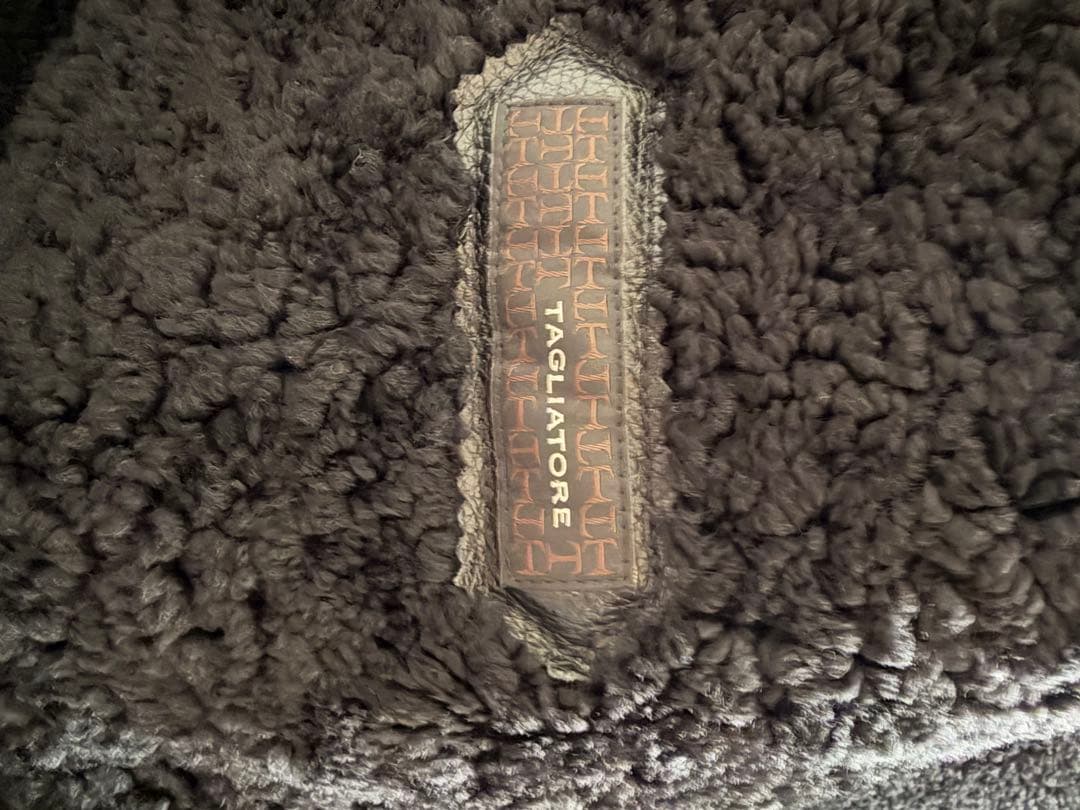 TAGLIATORE タリアトーレ ムートン ライダース フライト ジャケット