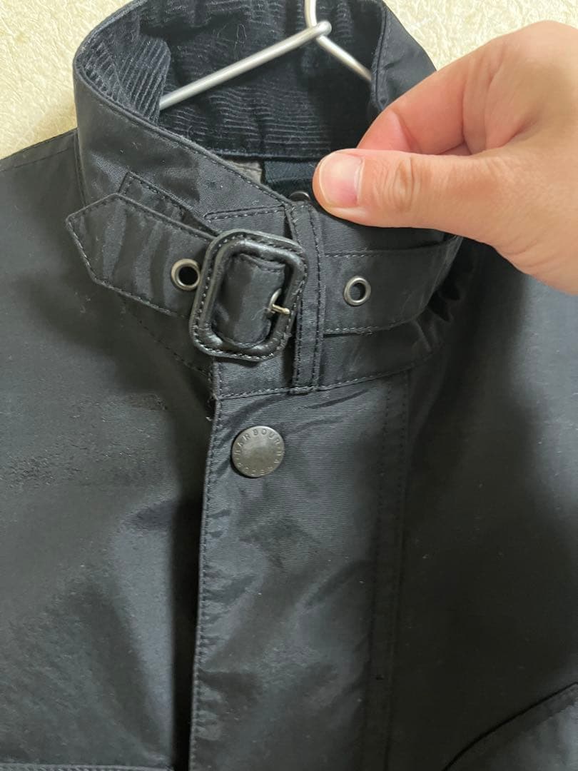 Barbour ブラック ジャケット 36 ビデイル