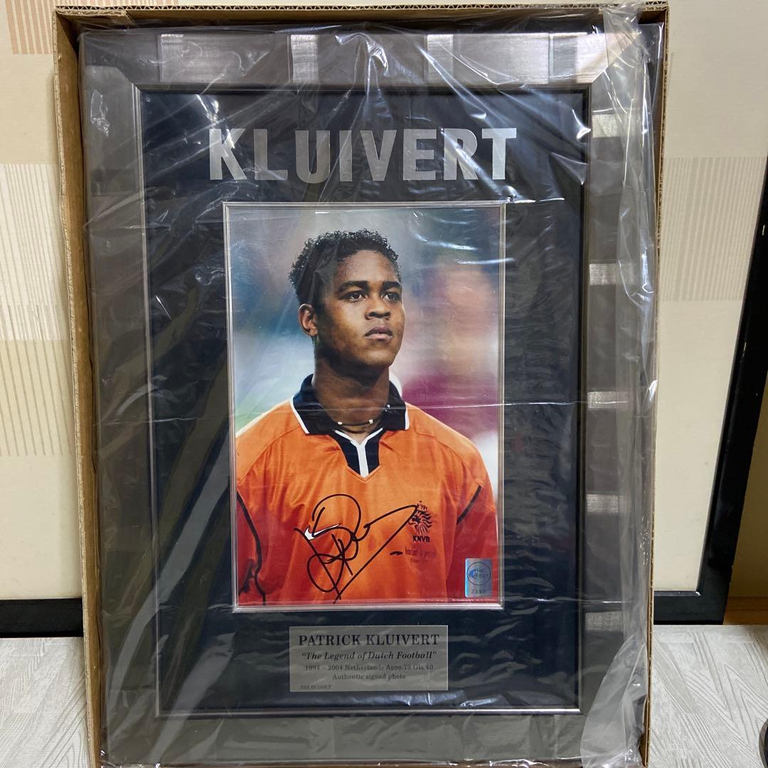 パトリック・クライファート直筆サイン入りフォト　額入り