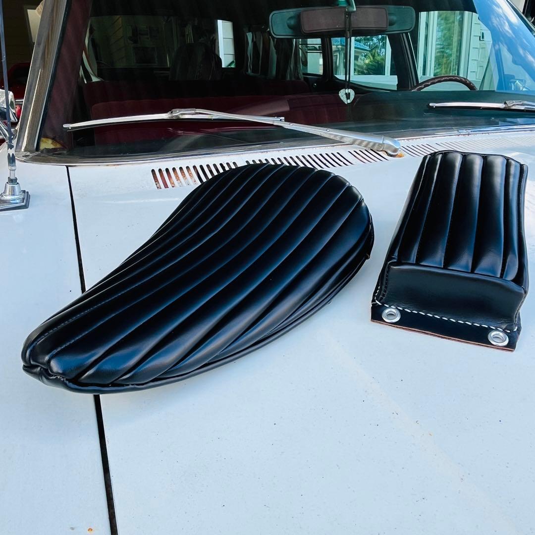 茶芯ホースハイドビンテージソロ＆ピリオンショベルナックルチョッパー年代BATES