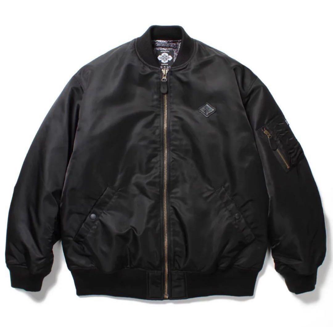 GAKKIN × BUDSPOOL 花罰 MA-1 FLIGHT JACKET