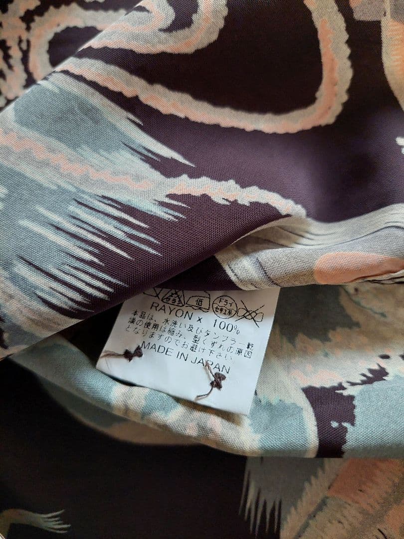 ☆美品☆　SUNSURF　サンサーフ　ロケット　スペース　アロハシャツ　M