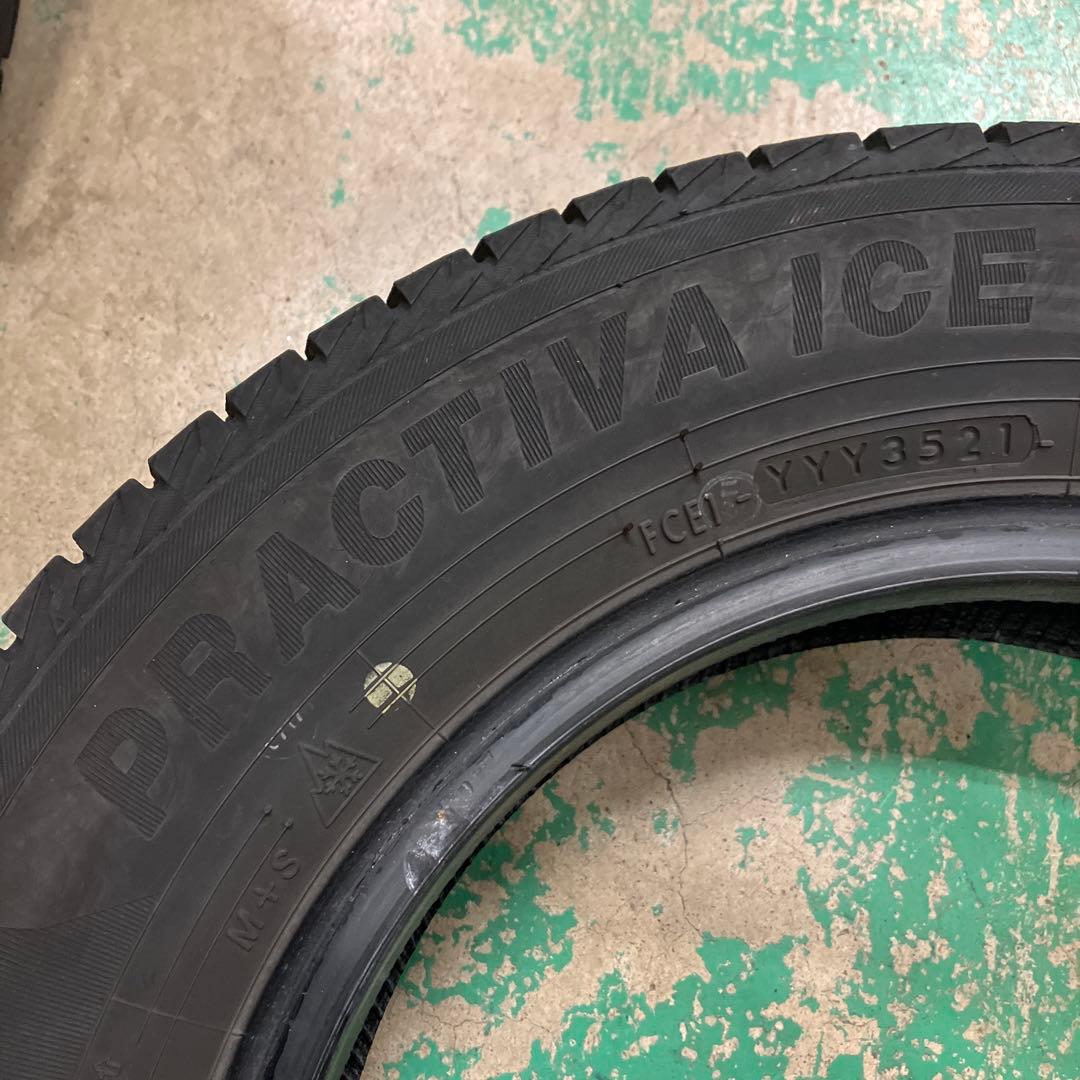 ヨコハマ　PRACTIVA ICE BP02 145/80R13 21年製 4本