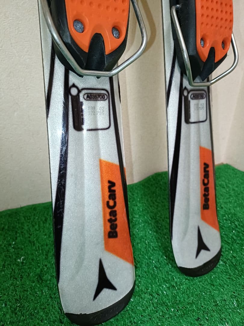 アトミック ショートカービングスキー(98cm)＋ビンディング