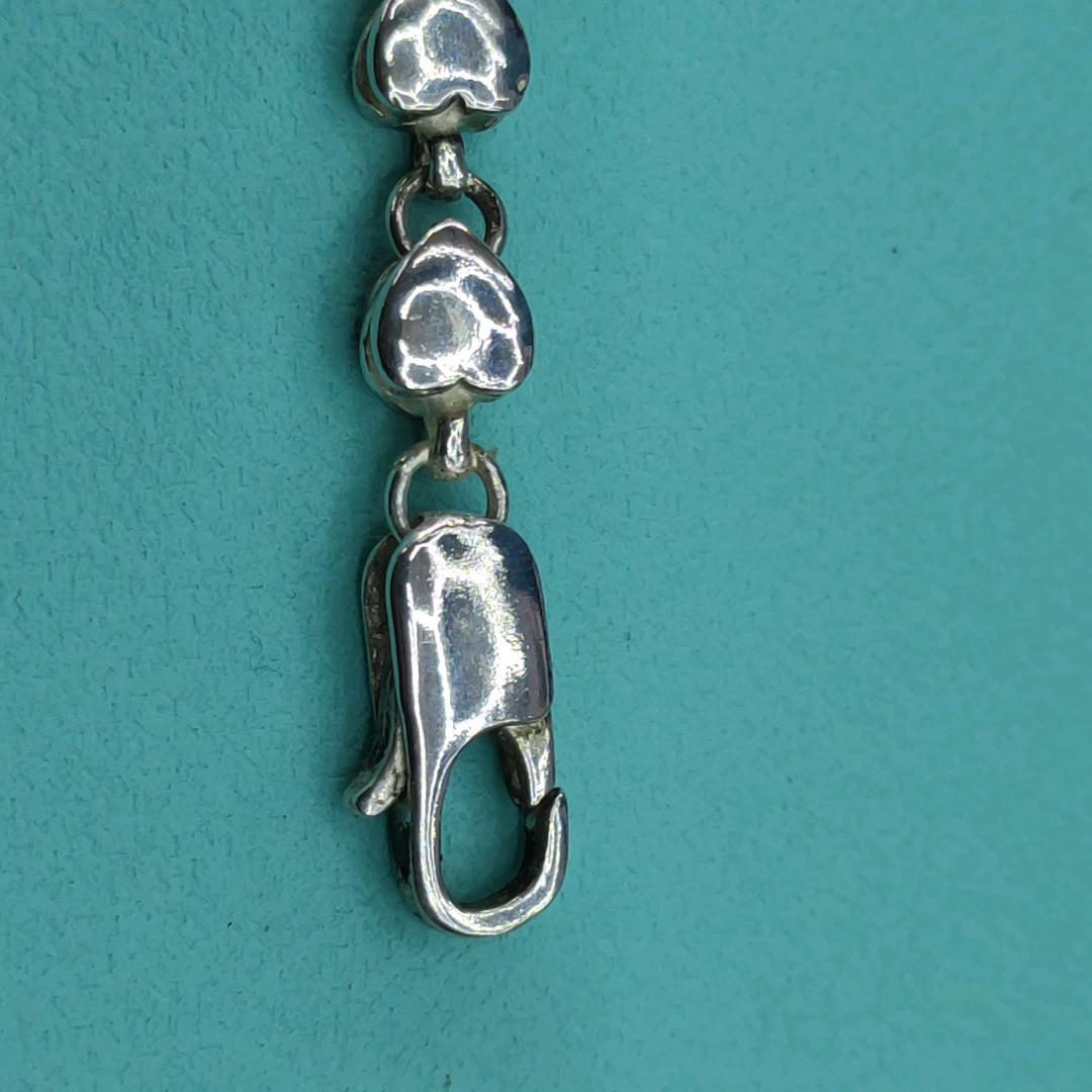 とあ　美品TIFFANY&Co. ティファニー パフハート ブレスレット