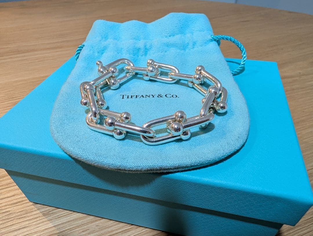 プルレイ　Tiffany & Co. ハードウェア　シルバーブレスレット
