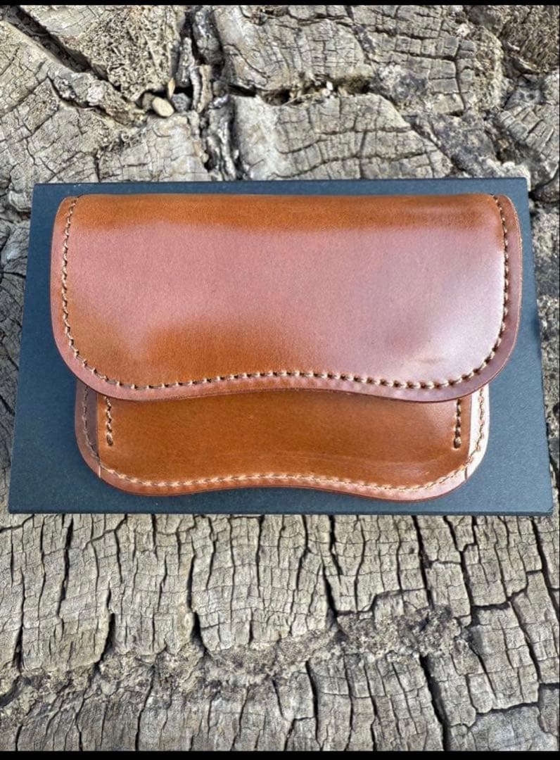 kさん専用LAST CROPS タング シェルコードバン　希少バーボンカラー