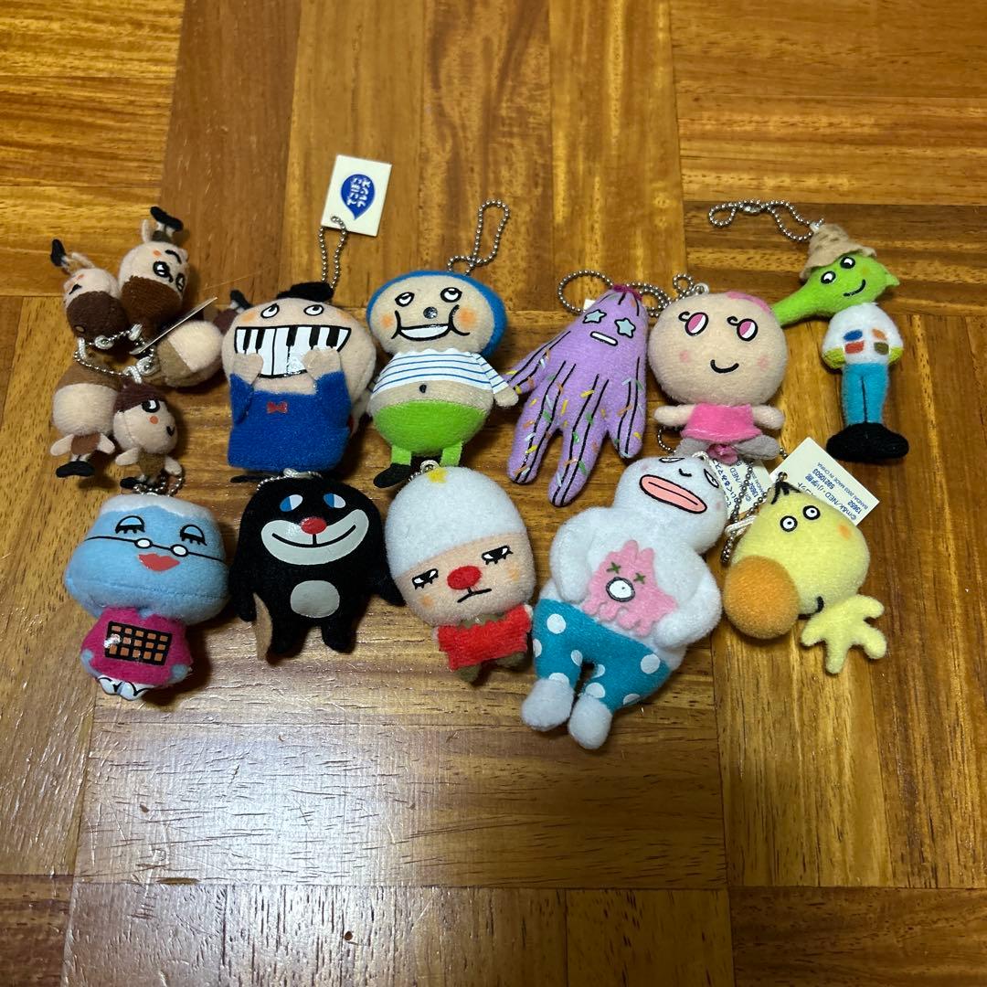 でこぼこフレンズ ぬいぐるみ マスコット キーホルダー 11点セット レトロ