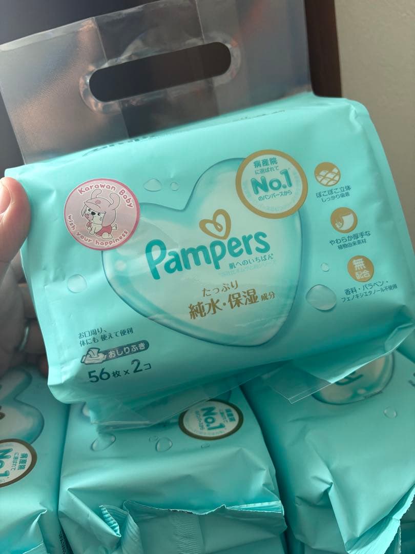 新品未使用 アカチャンホンポ Pampers おしりふき まとめ売り