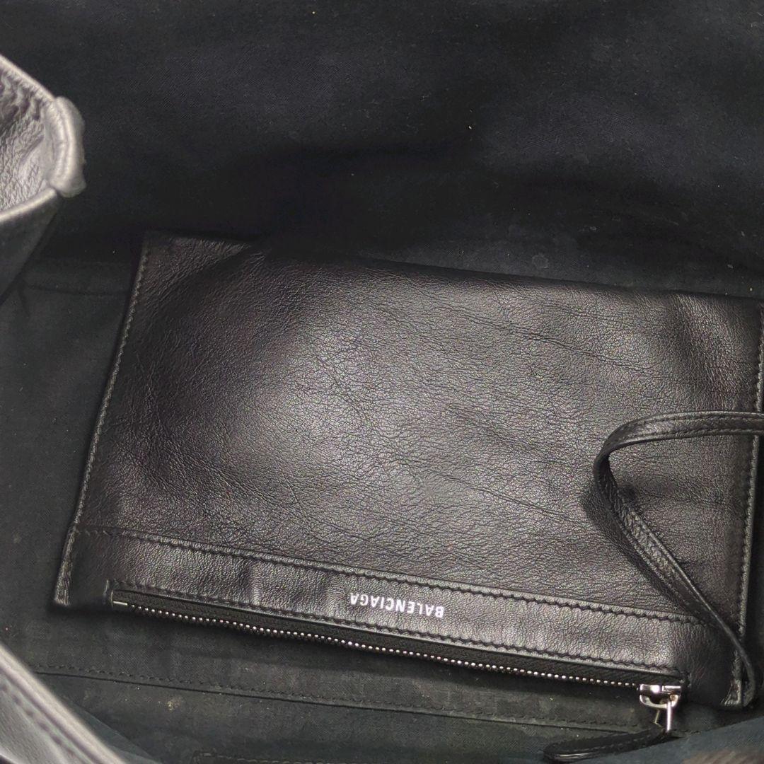 良品✨️BALENCIAGA　バレンシアガ　ハンドバッグ　パンチングロゴ