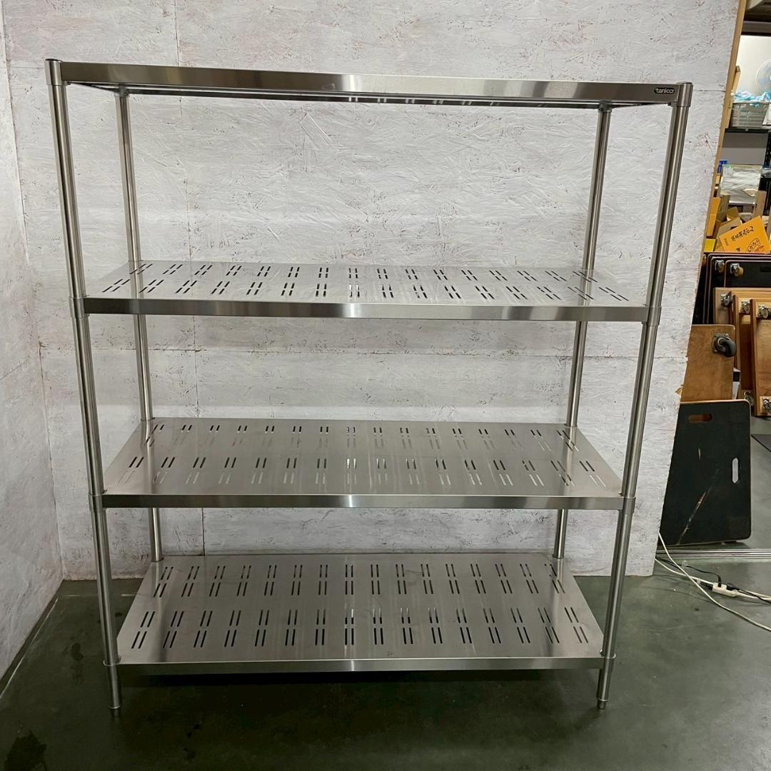 tanico ステンレス製 3段ラック 状態良好 スチールラック Y1931