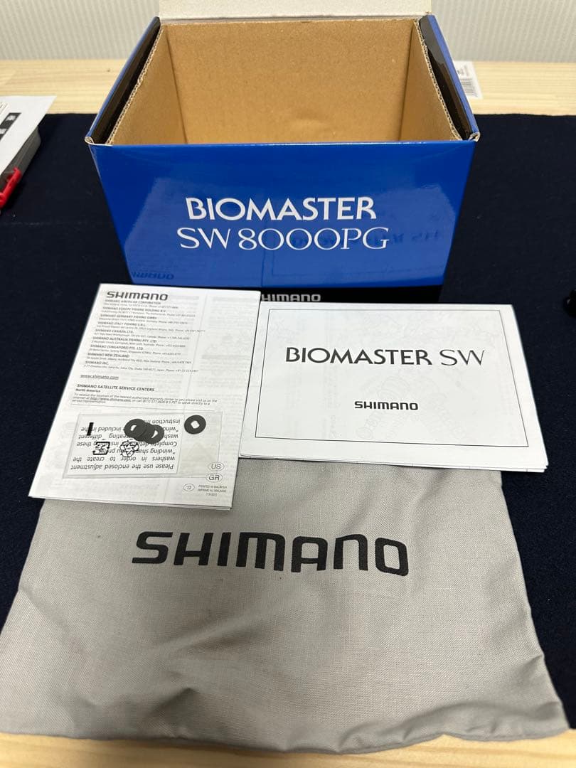 ぶり釣り最適 バイオマスターSW8000 PG パワーギア使用￼