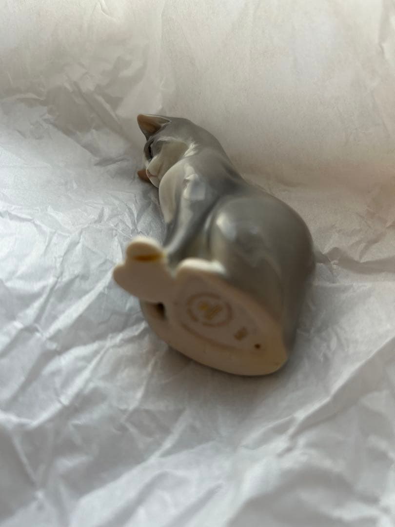 ロイヤルコペンハーゲン猫12ミニキャットコレクションフィギアひな祭りネコの日レア