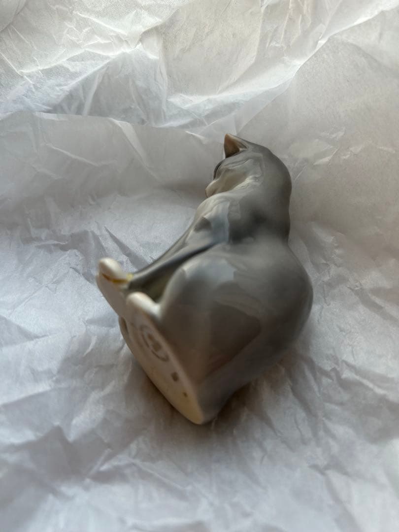 ロイヤルコペンハーゲン猫12ミニキャットコレクションフィギアひな祭りネコの日レア