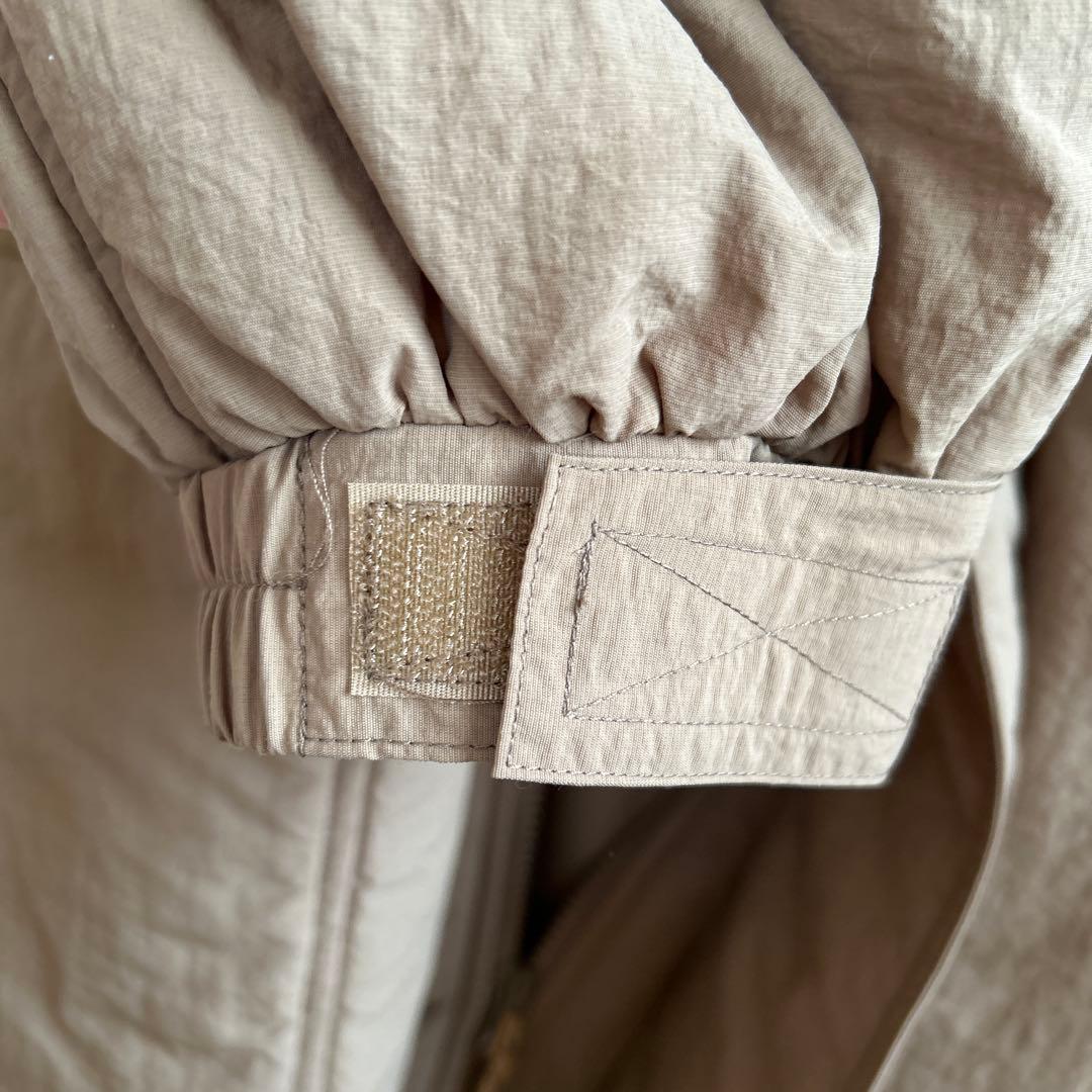 定価39000円新品タグ付きPRIORITY中綿フード付きコートベージュ