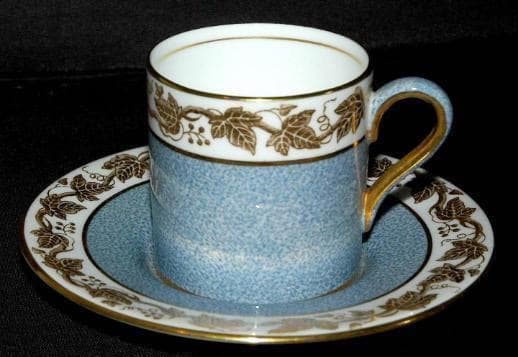 廃番日本未入荷 ウェッジウッド ホワイトホールパウダー デミタスc&s２色セット