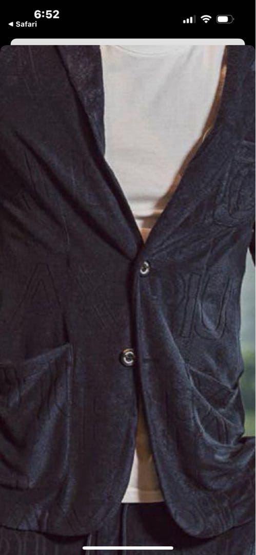 【新品・未使用】ウノピュウノウグァーレトレリラックス　ゴルフジャケット