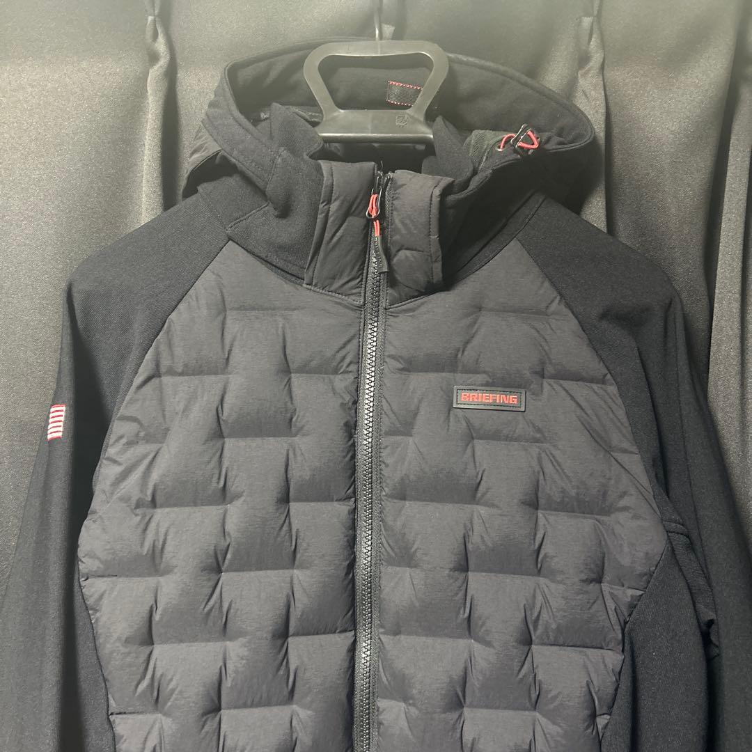 23AW ブリーフィング ゴルフ ハイブリット ダウン ウェア パーカー