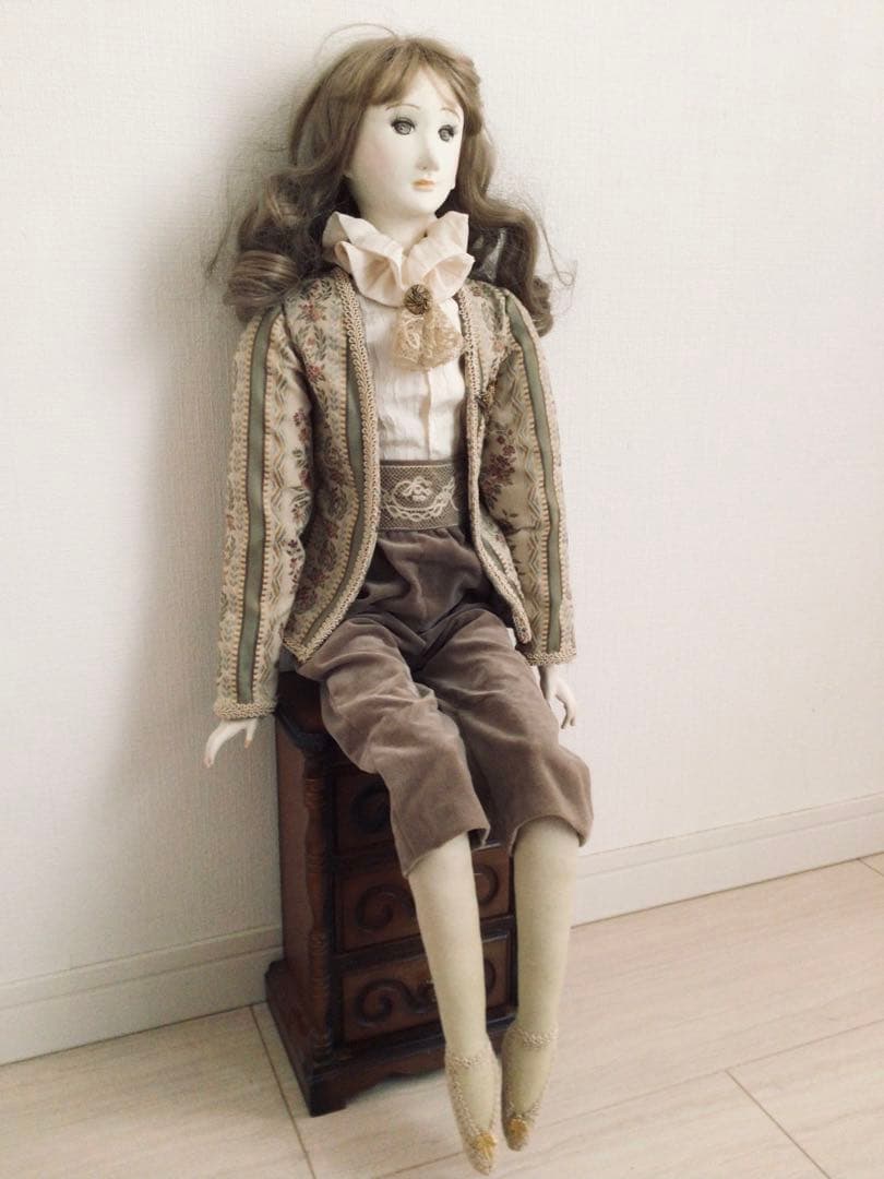 創作人形 西洋アンティーク バレリーナ 石膏 西洋人形 美形美人 身長80cm