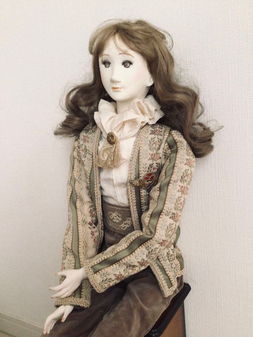 創作人形 西洋アンティーク バレリーナ 石膏 西洋人形 美形美人 身長80cm