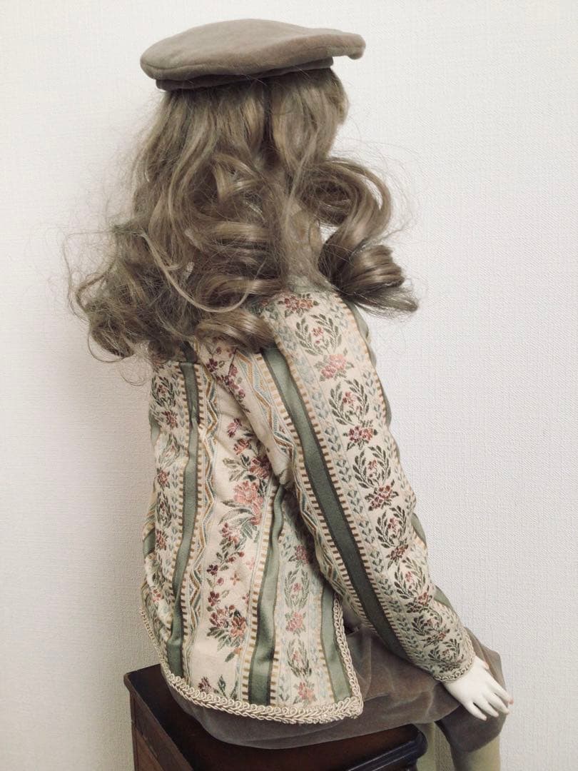 創作人形 西洋アンティーク バレリーナ 石膏 西洋人形 美形美人 身長80cm