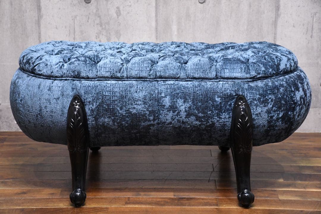 CIC34 アピス六本木 Volpi スツール 猫脚 ボタンダウン イタリア製