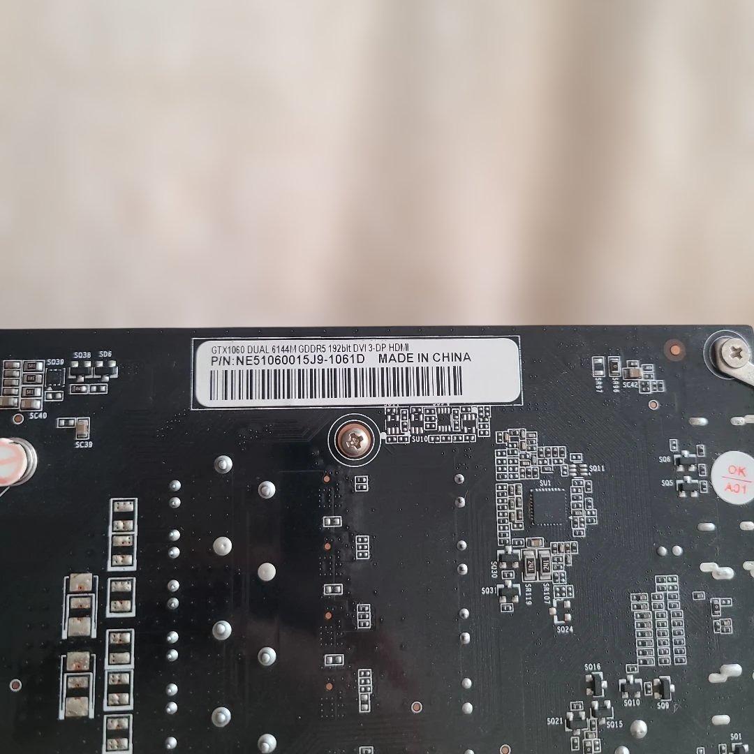 グラフィックボード・グラボ・ビデオカード Palit NVIDIA GeForce GTX 1060 6GB