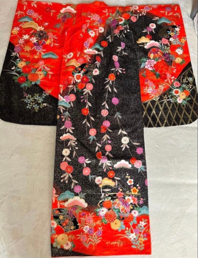 七五三　フルセット　7歳　12点セット　子供用着物セット