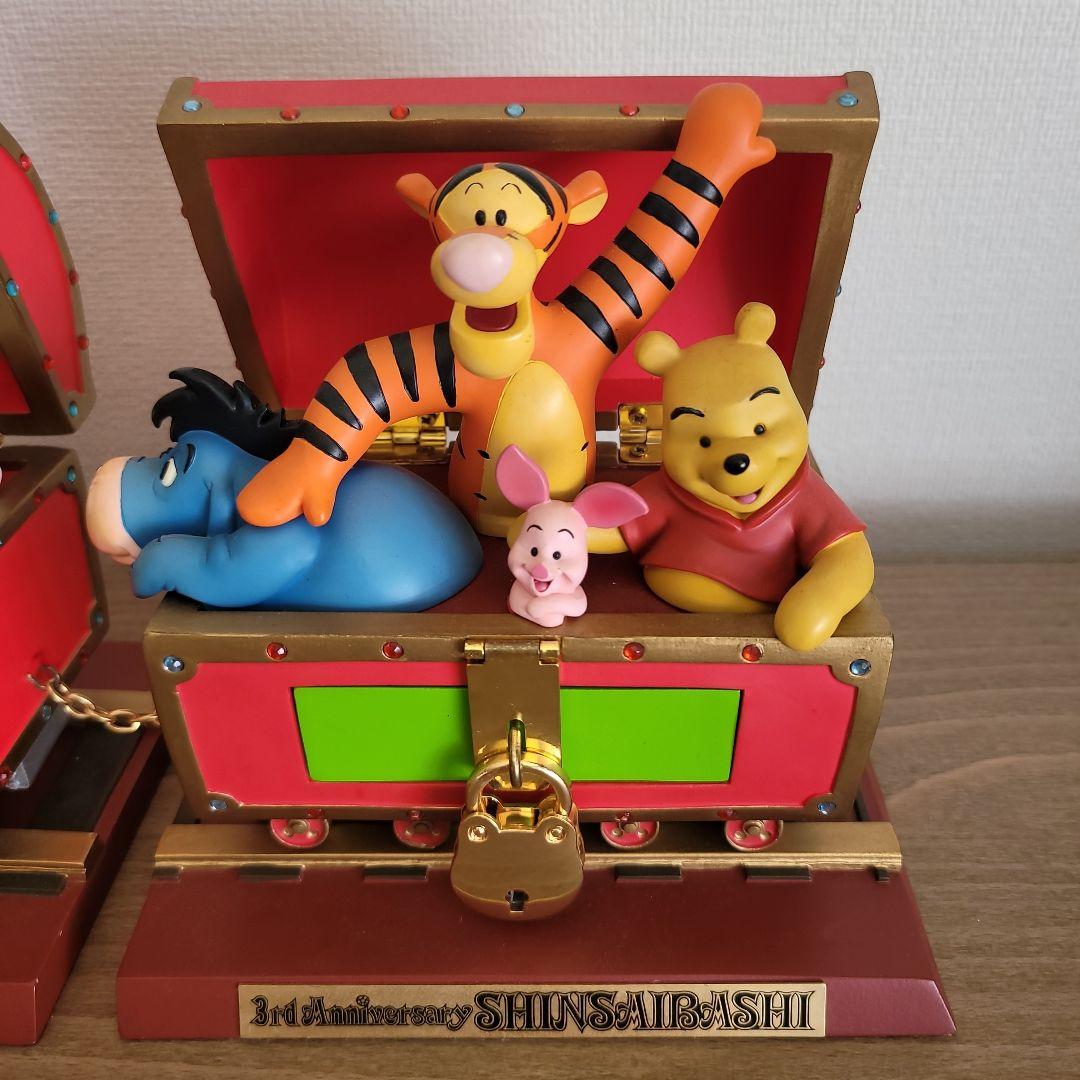 ミッキー ミニー 列車型置物 1st,2nd,3rd Anniversary