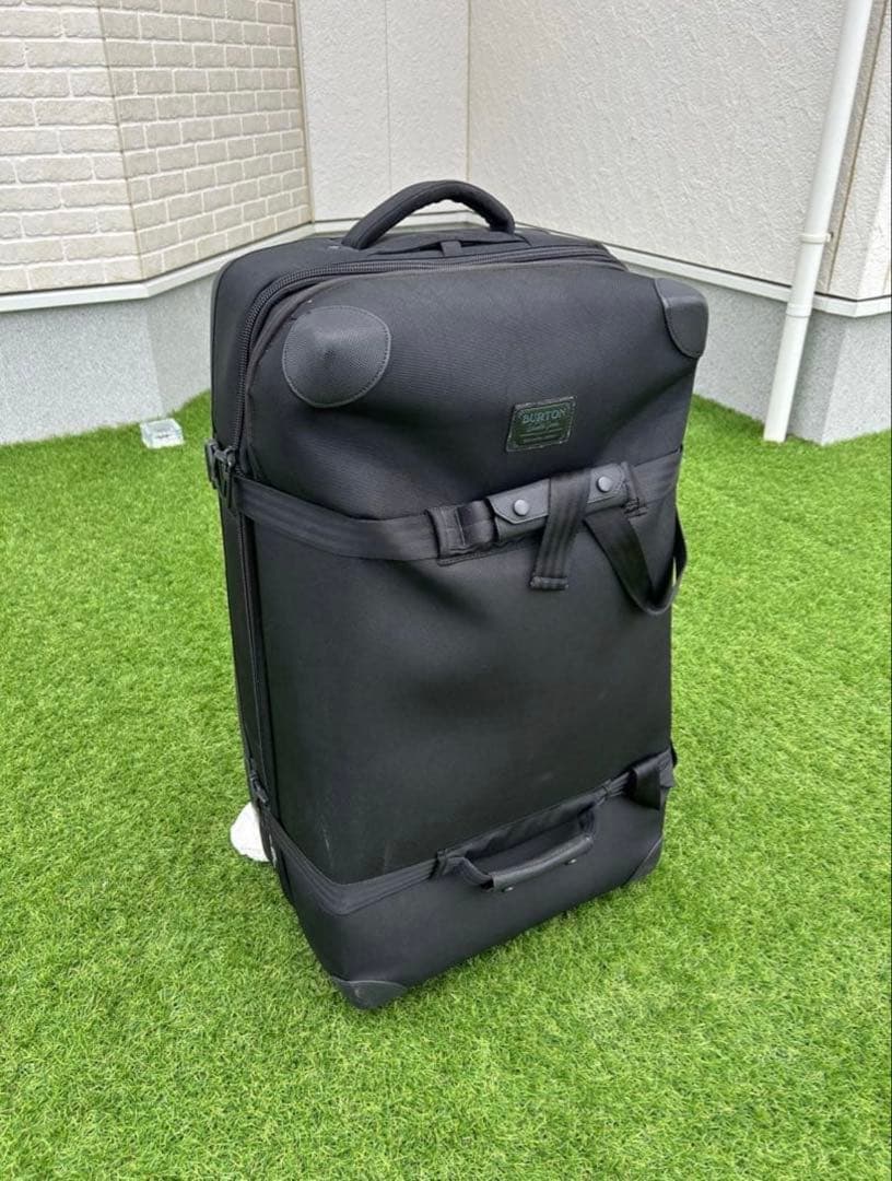 (掲載4日まで)BURTON 116L ブラックキャリーバッグ