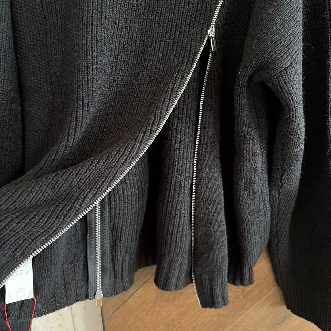 MAISON SPECIAL ロングファスナーニット