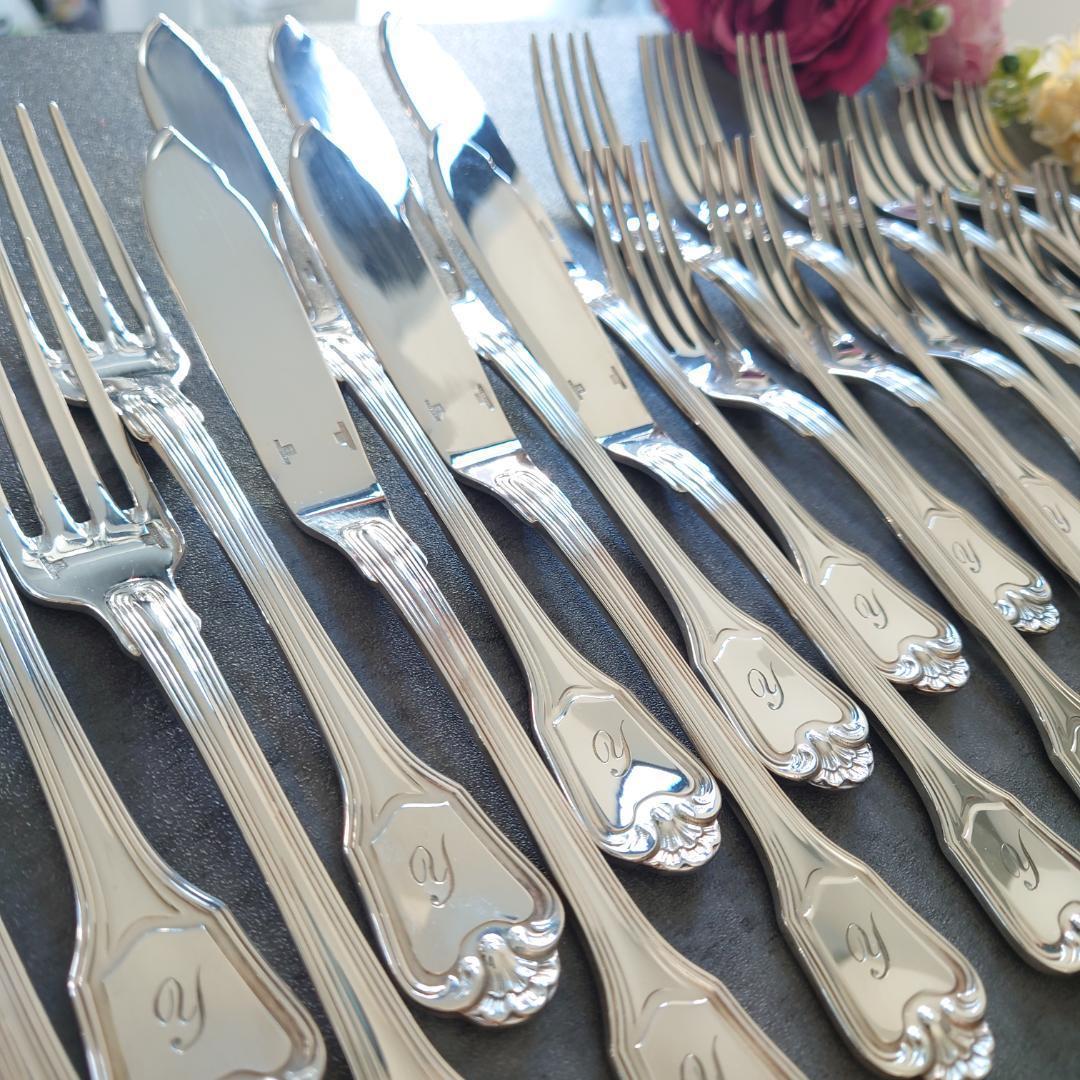 格安 美品 クリストフル ポートロイヤル 54点