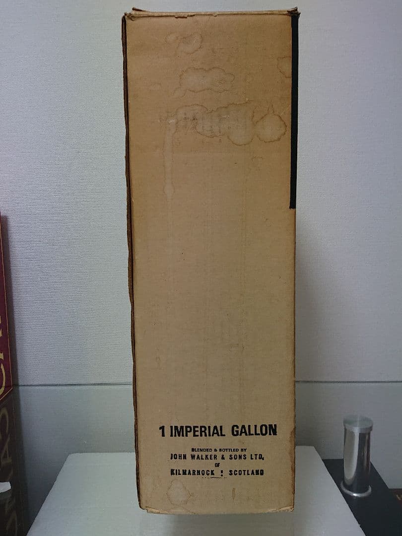 古酒 未開封 4500ml ジョニーウォーカー 黒 化粧箱付 1本