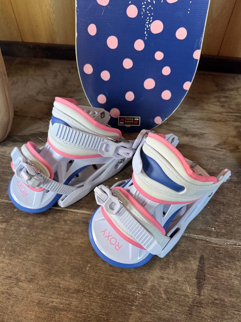 ROXY 118 スノーボード フルチューン セット ジュニア キッズ ロキシー