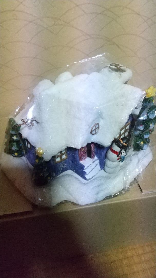 最終値下げ！新品　ラスベリー　スノーマン　クリスマス　オブジェ　陶器
