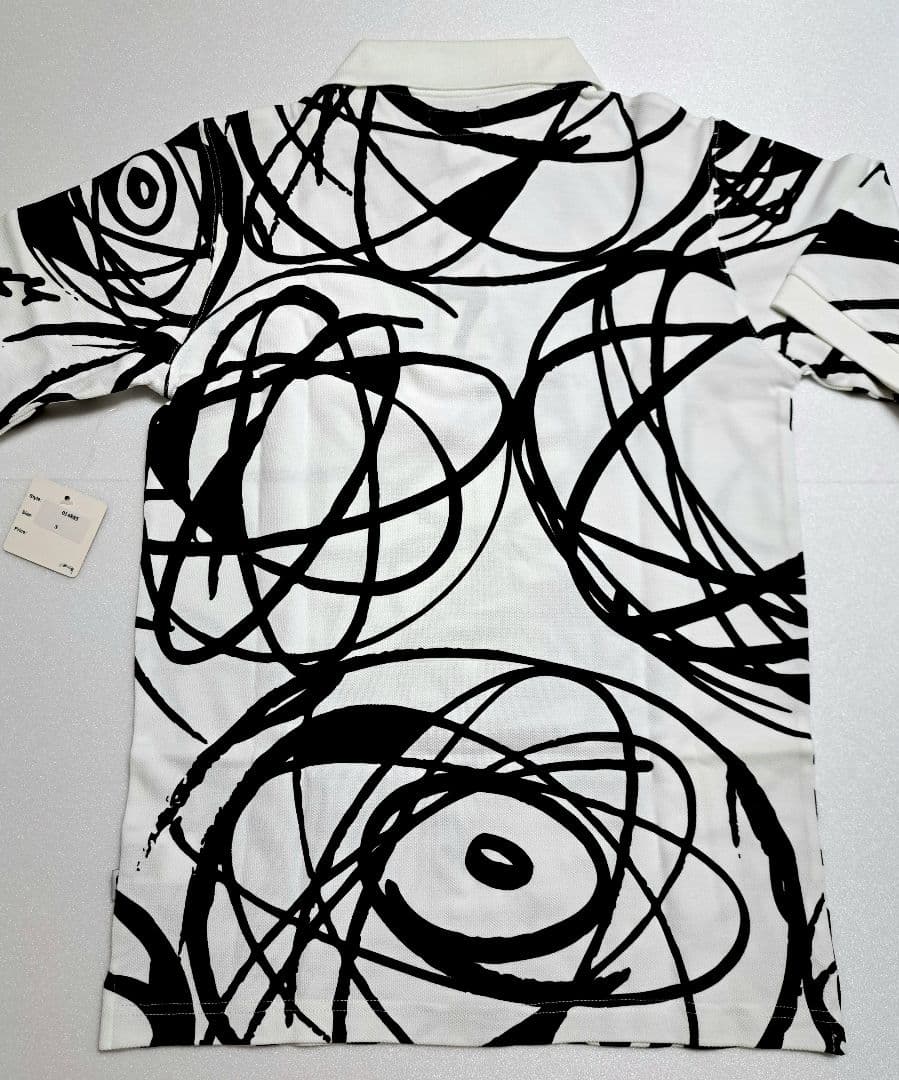 【ゴルフ・S新品 】Stüssy × FL アトミックリング ポロシャツ 白