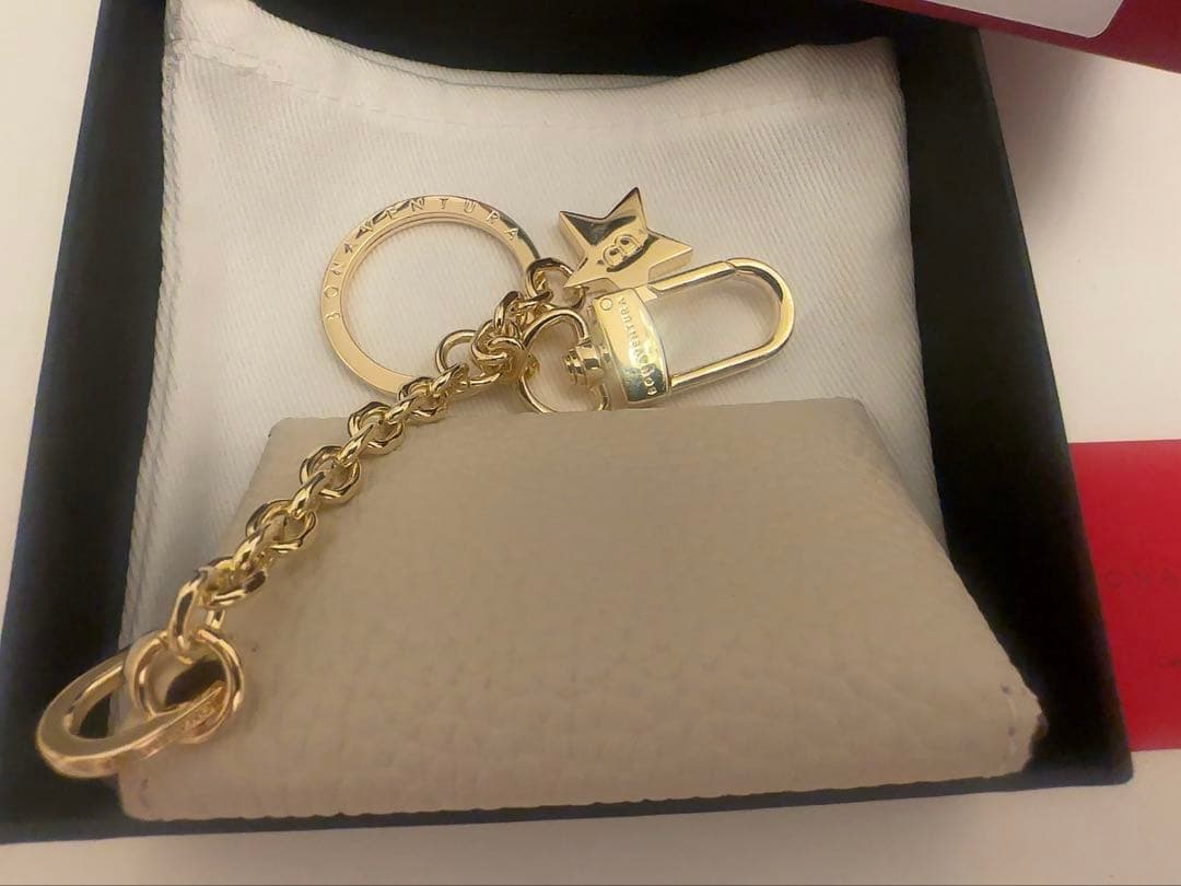 ボナベンチュラ　キーリング　アイボリー