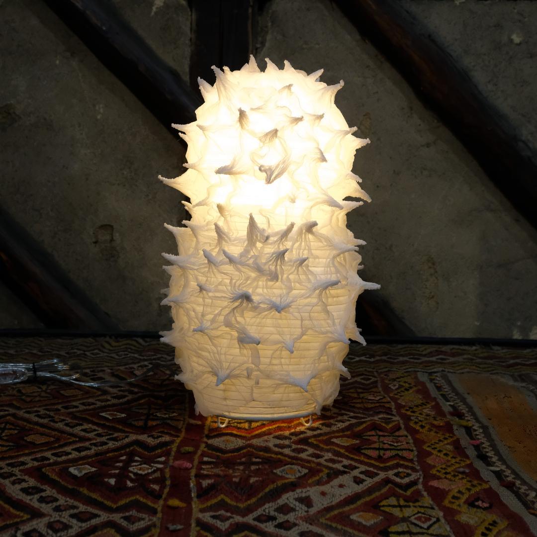 展示品 BUNZABURO Akari スノーマン スタンドライト 絞り