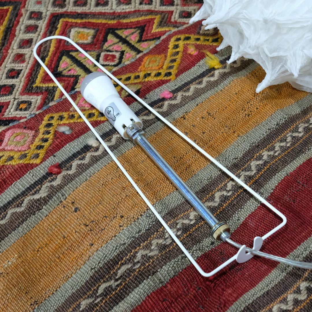 展示品 BUNZABURO Akari スノーマン スタンドライト 絞り