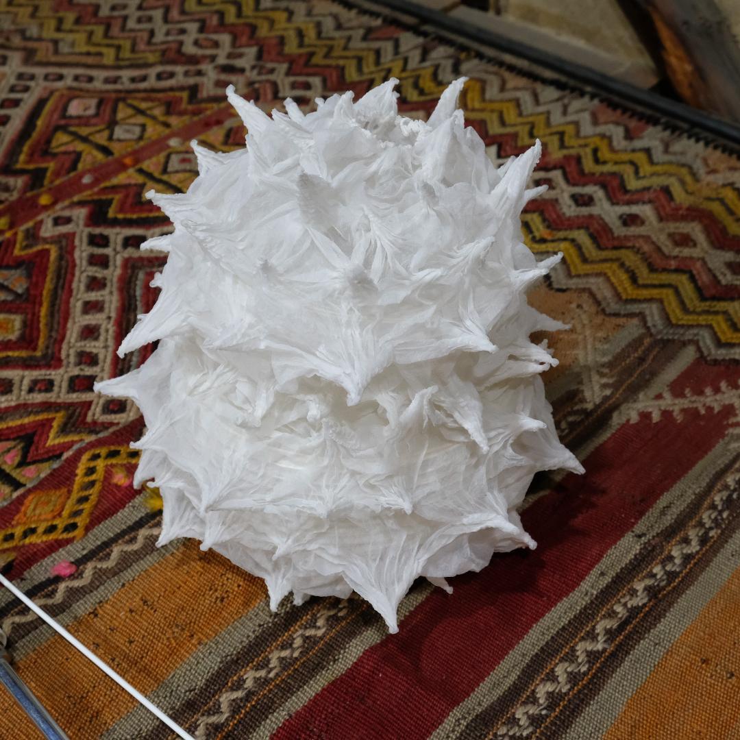 展示品 BUNZABURO Akari スノーマン スタンドライト 絞り