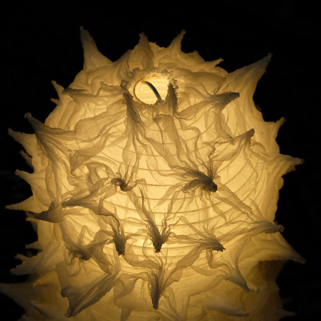 展示品 BUNZABURO Akari スノーマン スタンドライト 絞り